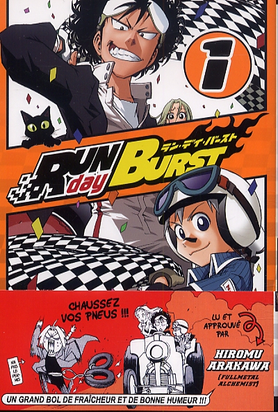 Run Day Burst T1, manga chez Kioon de Osada