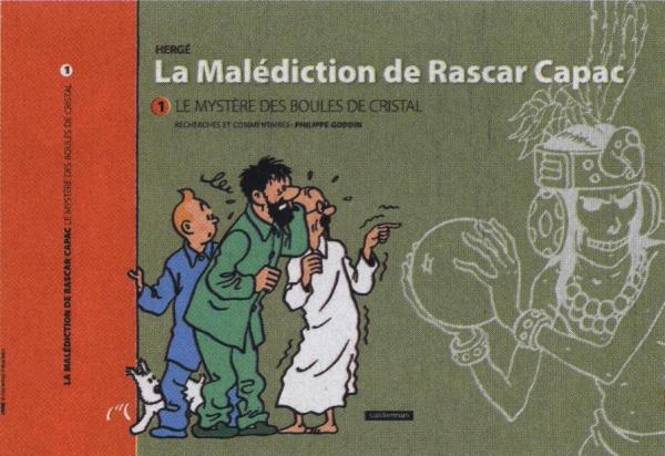Tintin 1 La malédiction de Rascar Capac 