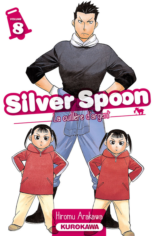 Here Comes The Silver Spoon Manga Silver spoon T8, manga chez Kurokawa de Arakawa