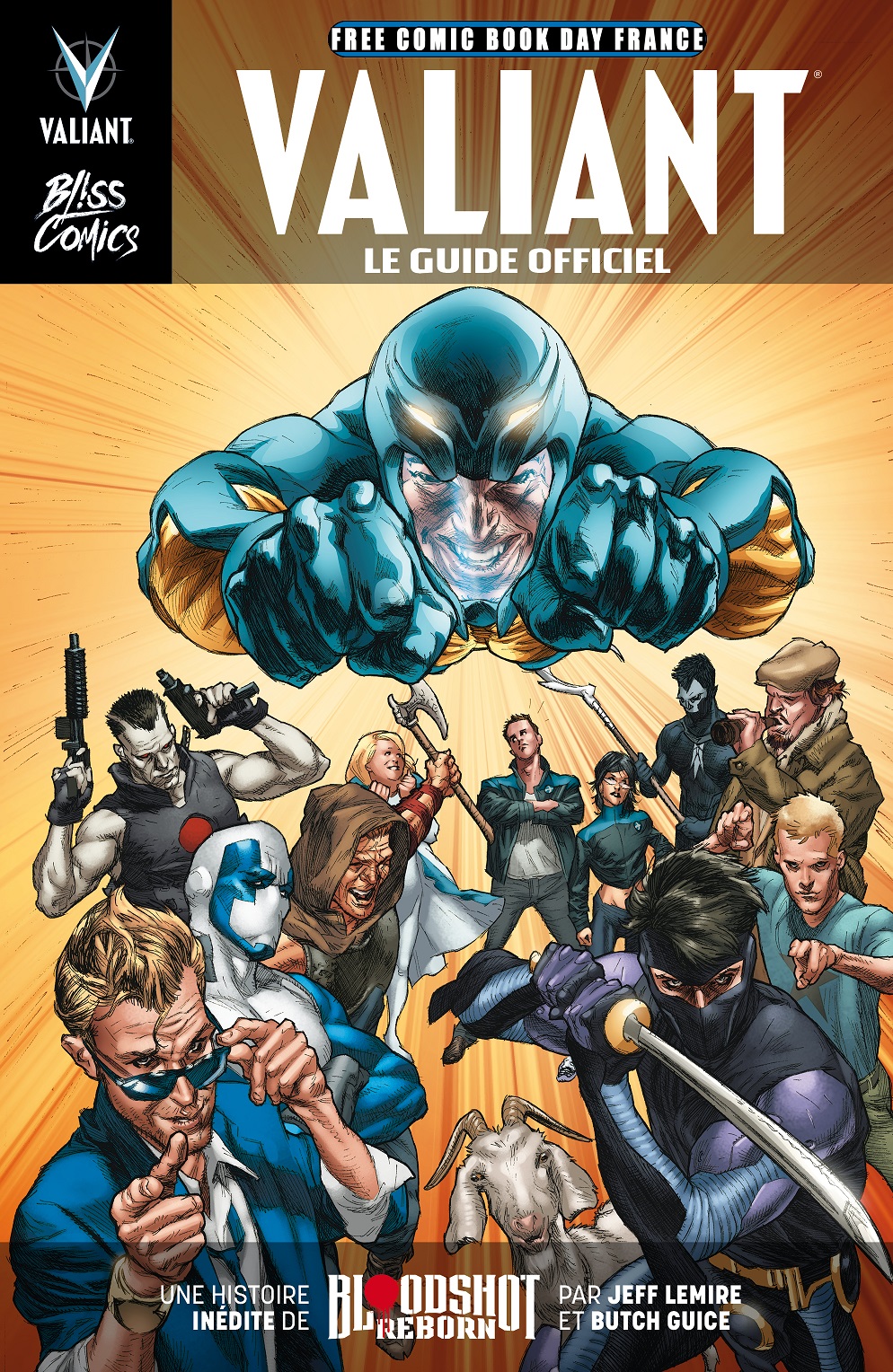 Valiant - Le guide officiel, comics chez Bliss Comics de Collectif, Lemire,  Guice, Baron