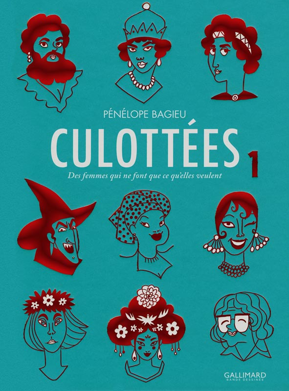 Culottées T1, bd chez Gallimard de Bagieu