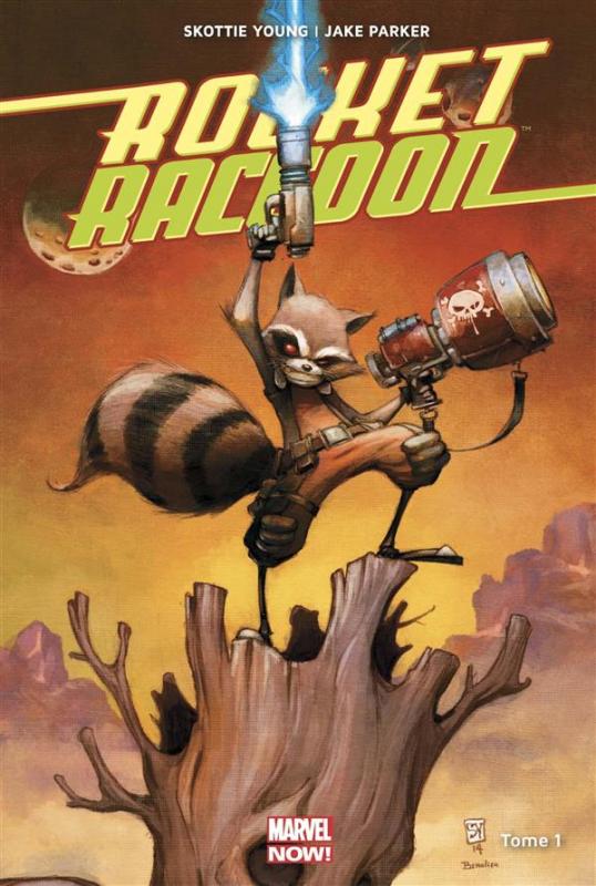 carte marvel réveil ton pouvoir n°45 : rocket groot