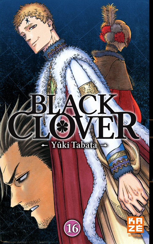 Black clover T16, manga chez Kazé manga de Tabata