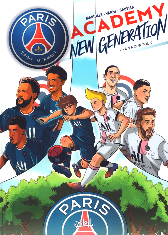 Paris SaintGermain Academy New Generation T2  Un pour tous (0), bd
