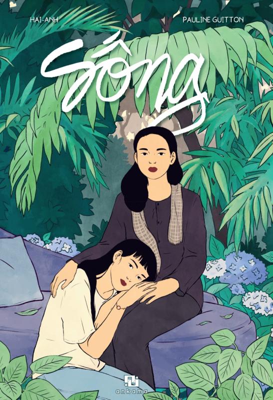 Couverture de Song : dessin de deux femmes asiatiques, enlacées sur un fond de forêt.