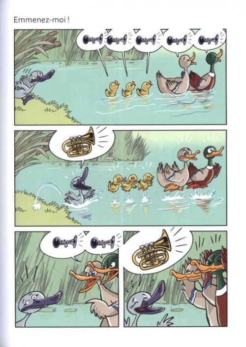 Le Vilain petit canard, bd chez Bamboo de Beney, Ridel