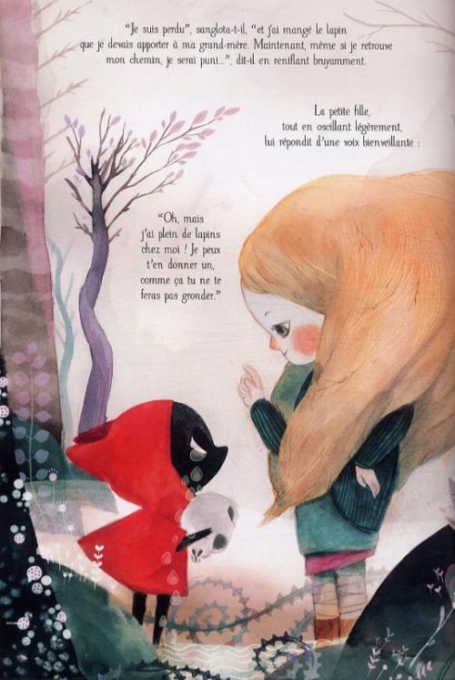 Le petit loup rouge, bd chez Ankama de Fléchais