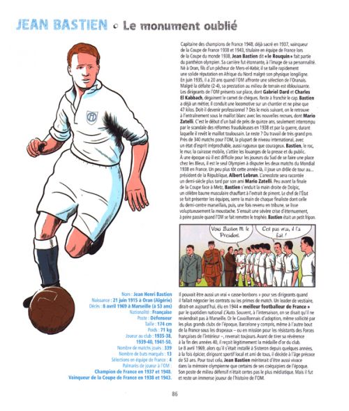 L'Histoire illustrée de l'Olympique de Marseille : Un club, une légende  (0), bd chez Hugo BD de Pérès, Christopher