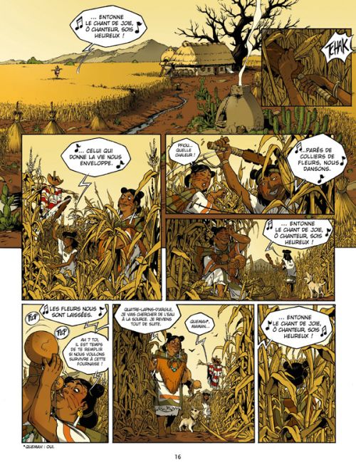 Le Serpent et la lance T1 : Ombre-montagne (0), bd chez Delcourt