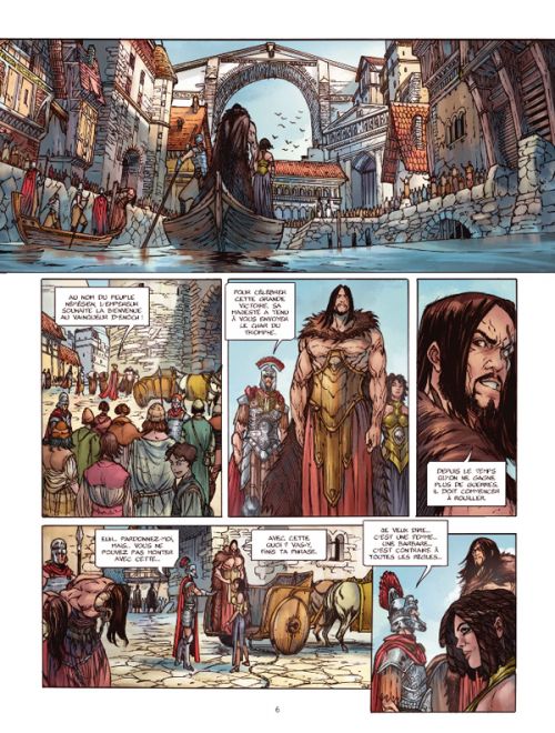 La Pierre du chaos T3 : La marche sur l'empire (0), bd chez Bamboo de Katz,  Crety, Nocera