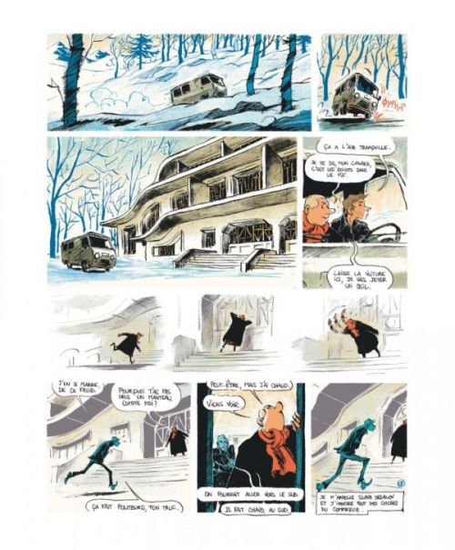 Slava T1 : Après la chute (0), bd chez Dargaud de Gomont