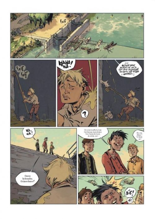 L'Écluse, bd chez Bamboo de Pelaez, Aris