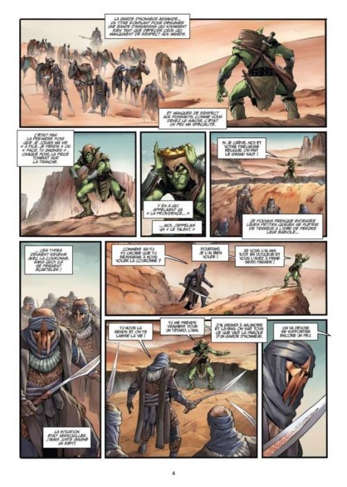 Guerres d'Arran T3 : La Bataille de Torunn (0), bd chez Soleil de Jarry, Yerofieieva, Nanjan