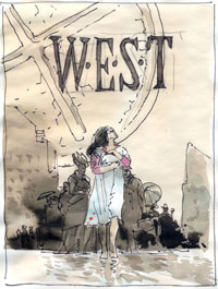 © Christian Rossi - WEST 5, projet de couverture